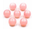 KORALIKI SZKLANE JADEITOWE 8mm Łososiowe 20szt