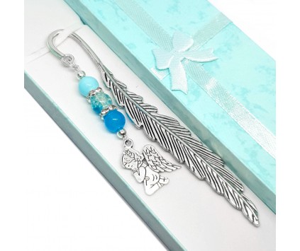 ZAKŁADKA DO KSIĄŻKI PREENT ŚWIĘTA MIKOŁAJKI WIGILIA KLASOWA ANIOŁ ANIOŁEK