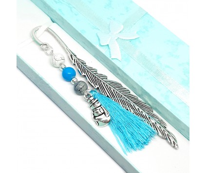 ZAKŁADKA DO KSIĄŻKI PREENT ŚWIĘTA MIKOŁAJKI UCZEŃ WIGILIA KLASOWA BAŁWANEK