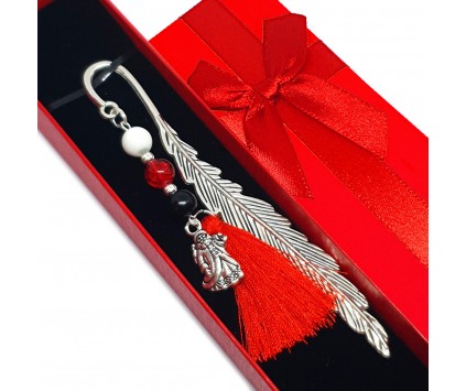 ZAKŁADKA DO KSIĄŻKI PREENT ŚWIĘTA MIKOŁAJKI WIGILIA KLASOWA MIKOŁAJ UCZEŃ