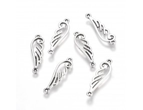 ŁĄCZNIK DO BRANSOLETEK BRANSOLETKI ŁAŃCUSZKA SKRZYDŁO 32x9mm 10 sztuk