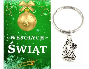 BRELOK BRELOCZEK MIKOŁAJ ŚWIĘTA MIKOŁAJKI PREZENT SZKOŁA WIGILIA KLASOWA
