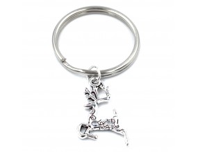 BRELOK BRELOCZEK RENIFER ŚWIĘTA MIKOŁAJKI PREZENT UCZEŃ WIGILIA KLASOWA