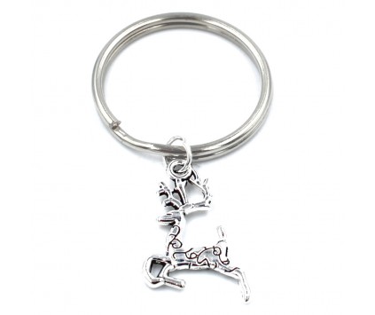 BRELOK BRELOCZEK RENIFER ŚWIĘTA MIKOŁAJKI PREZENT UCZEŃ WIGILIA KLASOWA