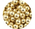 Koraliki Akrylowe Złote 8mm Świąteczne Ozdoby Święta do Biżuterii 50 SZTUK