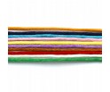 SZNUREK JUBILERSKI DO BIŻUTERII BAWEŁNIANY WOSKOWANY 1mm MIX 10 x 1m