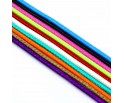 SZNUREK JUBILERSKI POLIESTROWY POWLEKANY SNAKE MIX KOLORÓW 1,5mm 10 x 1m