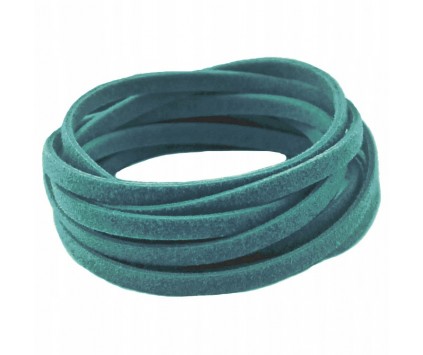 Rzemień Zamszowy Rzemyk Płaski ~ 2,5x1,5mm 1m