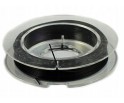 LINKA JUBILERSKA STALOWA CZARNA 0,45mm 10m SZPULA