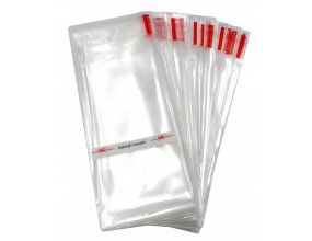 WORECZEK CELOFAN FOLIA Z KLEJEM HAND MADE 10x5cm 96~100sztuk OPAKOWANIE