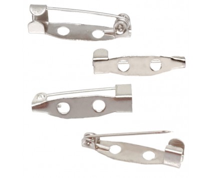 20szt KLASYCZNA PODSTAWA BAZA DO BROSZKI ZAPIĘCIE BROSZKA AGRAFKA 20mm
