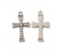 ZAWIESZKA MEDALIK KRZYŻ KRZYŻYK DO RÓŻAŃCA RÓZANIEC Z CYRKONIAMI 1szt