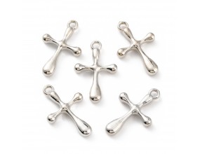 ZAWIESZKI MEDALIKI KRZYŻE KRZYŻYKI 35mm DO RÓŻAŃCA RÓZANIEC 5szt