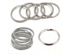 KÓŁKO KÓŁECZKO DO KLUCZY BRELOK BAZA 20mm 20szt