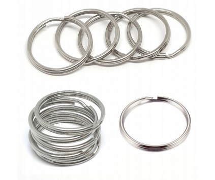 KÓŁKO KÓŁECZKO DO KLUCZY BRELOK BAZA 20mm 20szt