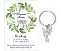 Podziękowanie dla gości brelok ANIOŁEK I KOMUNIA ŚWIĘTA IMIĘ PAMIĄTKA A31