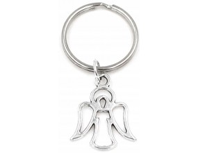 A18 Brelok Anioł Aniołek Podziękowanie Prezent Komunia Ślub Chrzest