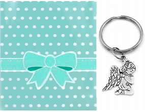 BRELOK ANIOŁ PODZIĘKOWANIE UPOMINEK KOMUNIA