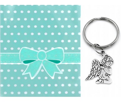 BRELOK ANIOŁ PODZIĘKOWANIE UPOMINEK KOMUNIA