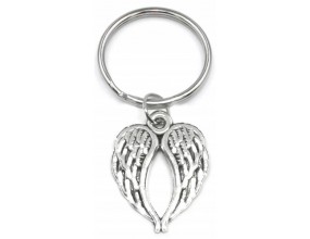 A25 Brelok Skrzydła Anioła Podziękowanie Prezent Komunia Ślub Chrzest