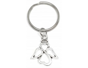 A21 Brelok Anioł Aniołek Podziękowanie Prezent Komunia Ślub Chrzest