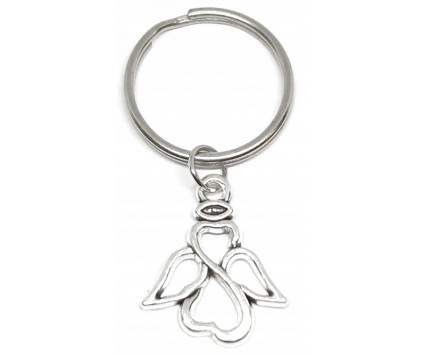 A21 Brelok Anioł Aniołek Podziękowanie Prezent Komunia Ślub Chrzest