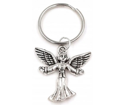 A16 Brelok Anioł Aniołek Podziękowanie Prezent Komunia Ślub Chrzest