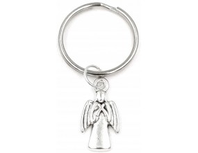 A11 Brelok Anioł Aniołek Podziękowanie Prezent Komunia Ślub Chrzest