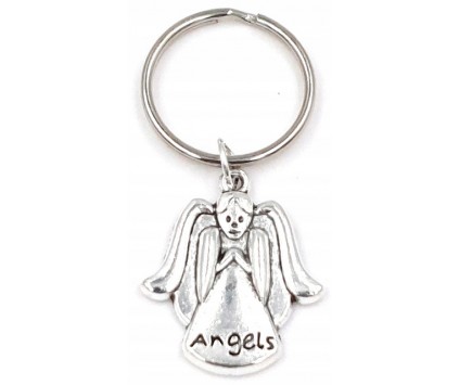 A6 Brelok Anioł Aniołek Podziękowanie Prezent Komunia Ślub Chrzest Rocznica