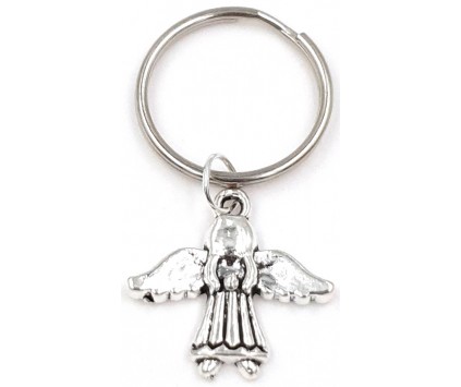 A9 Brelok Anioł Aniołek Podziękowanie Prezent Komunia Ślub Chrzest Rocznica