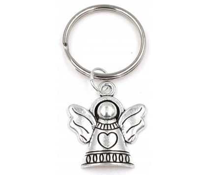 A5 Brelok Anioł Aniołek Podziękowanie Prezent Komunia Ślub Chrzest Rocznica