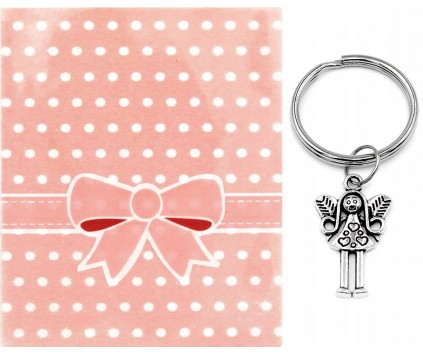 PODZIĘKOWANIE KOMUNIA ANIOŁ DLA GOŚCI BRELOK