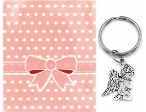 BRELOK ANIOŁ PODZIĘKOWANIE UPOMINEK KOMUNIA