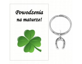 Brelok Breloczek dla Maturzysty Upominek Podkowa Powodzenia Matura Klasa
