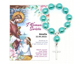 PODZIĘKOWANIE DLA GOŚCI KOMUNIA CHRZEST RÓŻANIEC