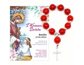 Podziękowanie dla Gości Komunia Dziesiątka Różaniec