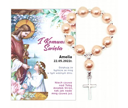 Podziękowanie dla Gości Komunia Dziesiątka Różańca Różaniec