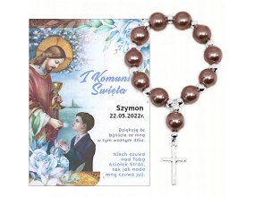 Podziękowanie dla Gości Komunia Dziesiątka Różańca