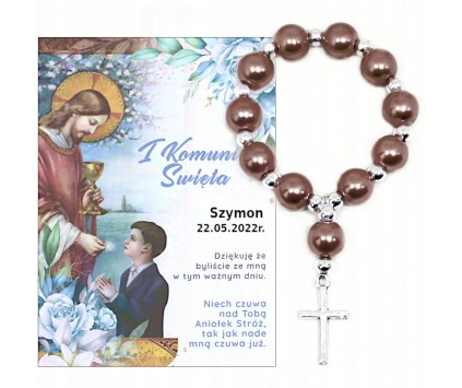 Podziękowanie dla Gości Komunia Dziesiątka Różańca