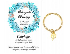 Podziękowanie dla gości brelok KONICZYNKA CHRZEST PAMIĄTKA UPOMINEK PREZENT