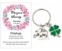 BRELOK BRELOCZEK PODZIĘKOWANIE DLA GOŚCI KONICZYNA SŁOŃ CHRZEST CHRZCINY