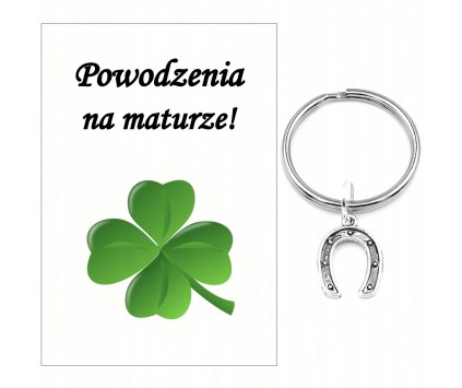 Brelok Breloczek dla Maturzysty Upominek Podkowa Powodzenia Matura Klasa