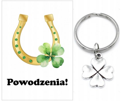 BRELOK KONICZYNA NA SZCZĘŚCIE PREZENT PODZIĘKOWANIE DZIĘKUJĘ MATURA