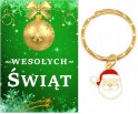 Brelok Breloczek Prezent na Święta Mikołaj Mikołajki Gwiazdka Klasa