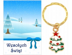 Brelok Breloczek Prezent na Święta Renifer Mikołajki Gwiazdka Szkoła Klasa