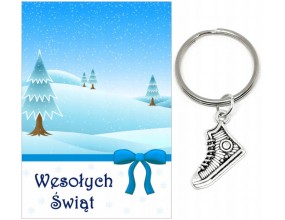 Brelok Breloczek But Trampek Prezent Mikołajki Święta Wigilia Klasowa Uczeń