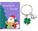 Brelok Breloczek Święta Mikołajki Prezent Wigilia Klasowa Koniczyna Słoń