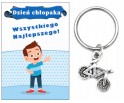 Brelok Breloczek ROWER ROWERYK Prezent Dzień Chłopaka Pasowanie Ucznia