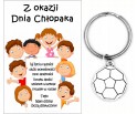 Brelok Breloczek Piłka Nożna Piłeczka Prezent Dzień Chłopaka Pasowanie