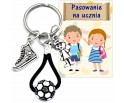 BRELOCZEK BRELOK PIŁKA PREZENT NA DZIEŃ CHŁOPAKA PRZEDSZKOLAKA pasowanie